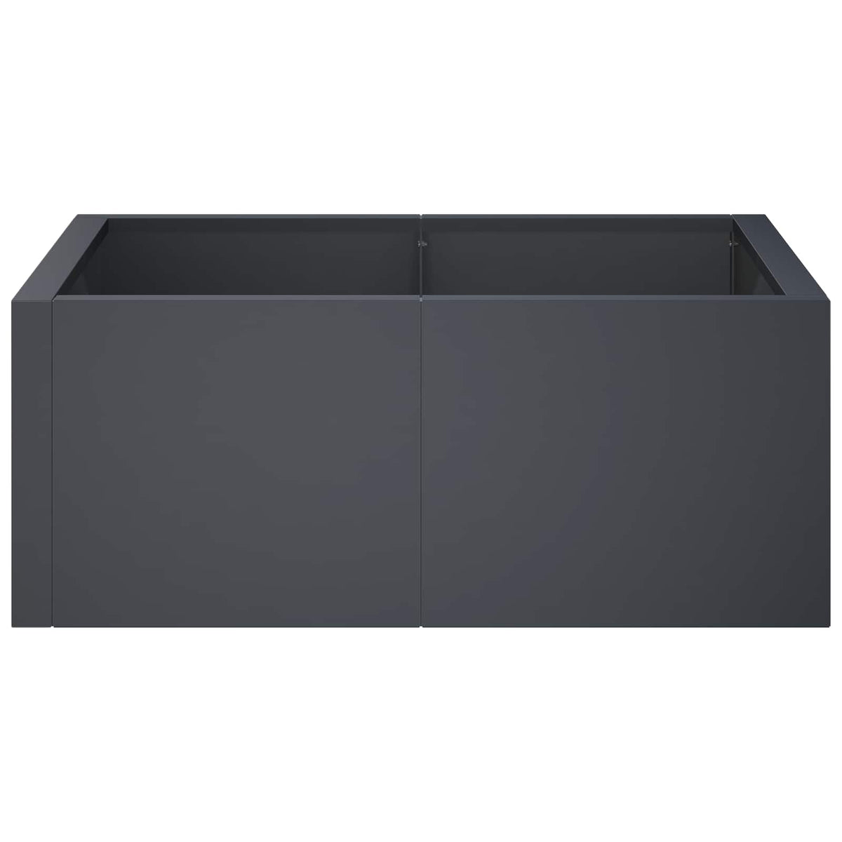 Retaining Wall 4 pcs 100 x 100 x 50 cm Steel Anthracite