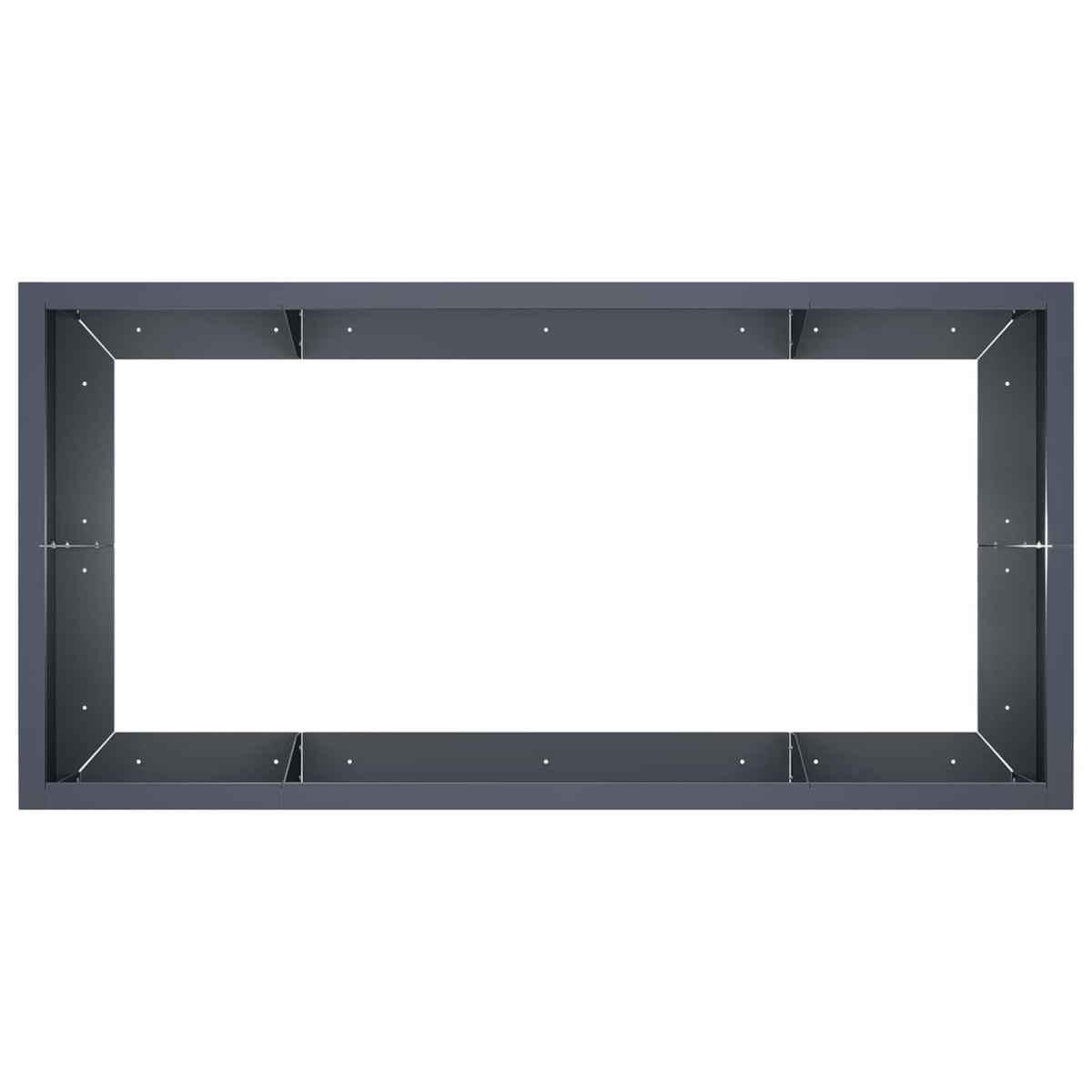 Retaining Wall 6 pcs 200 x 100 x 40 cm Steel Anthracite