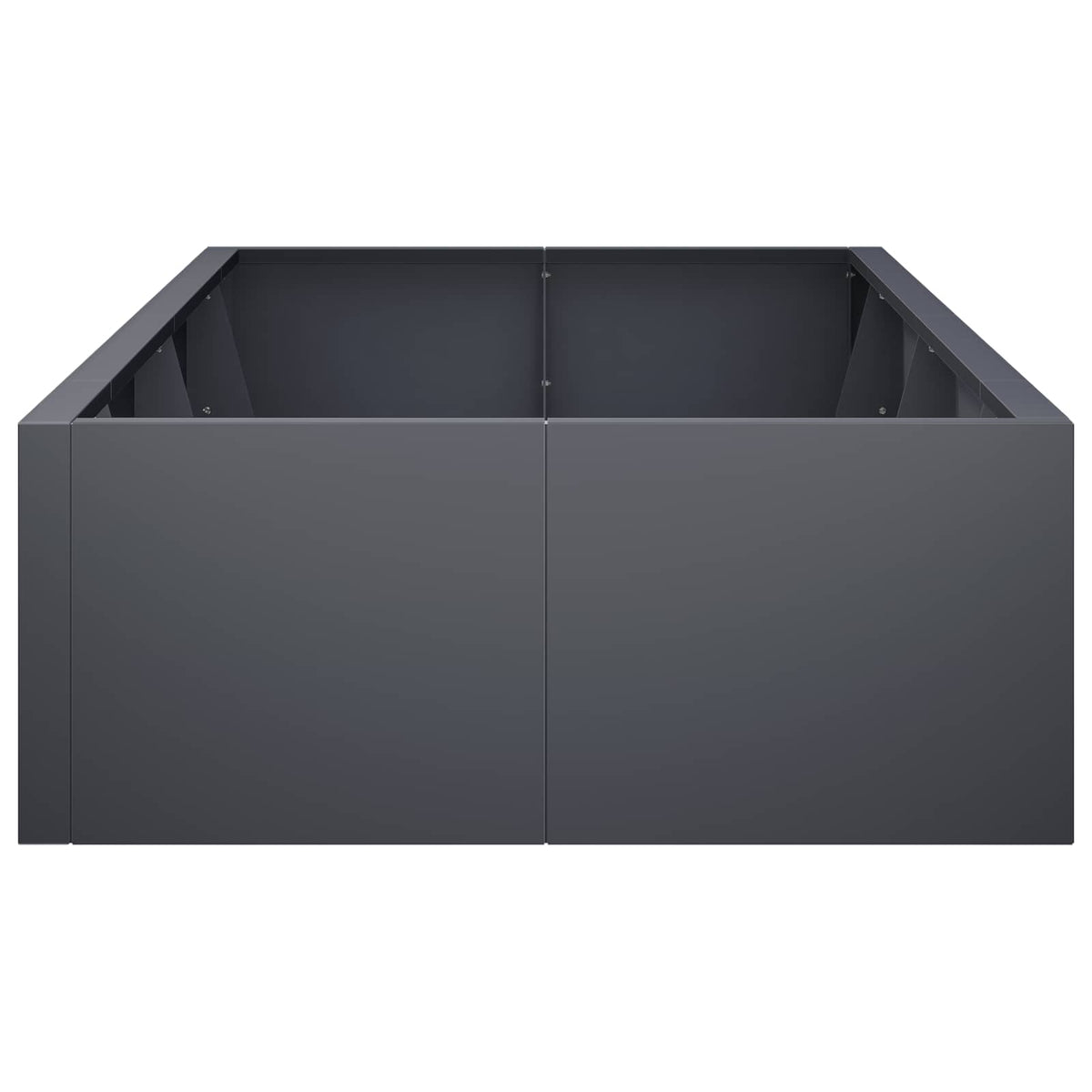 Retaining Wall 8 pcs 300 x 100 x 30 cm Steel Anthracite