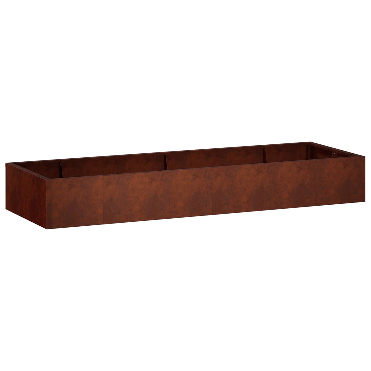 Retaining Wall 8 pcs 300 x 100 x 30 cm Weathering Steel Rusty