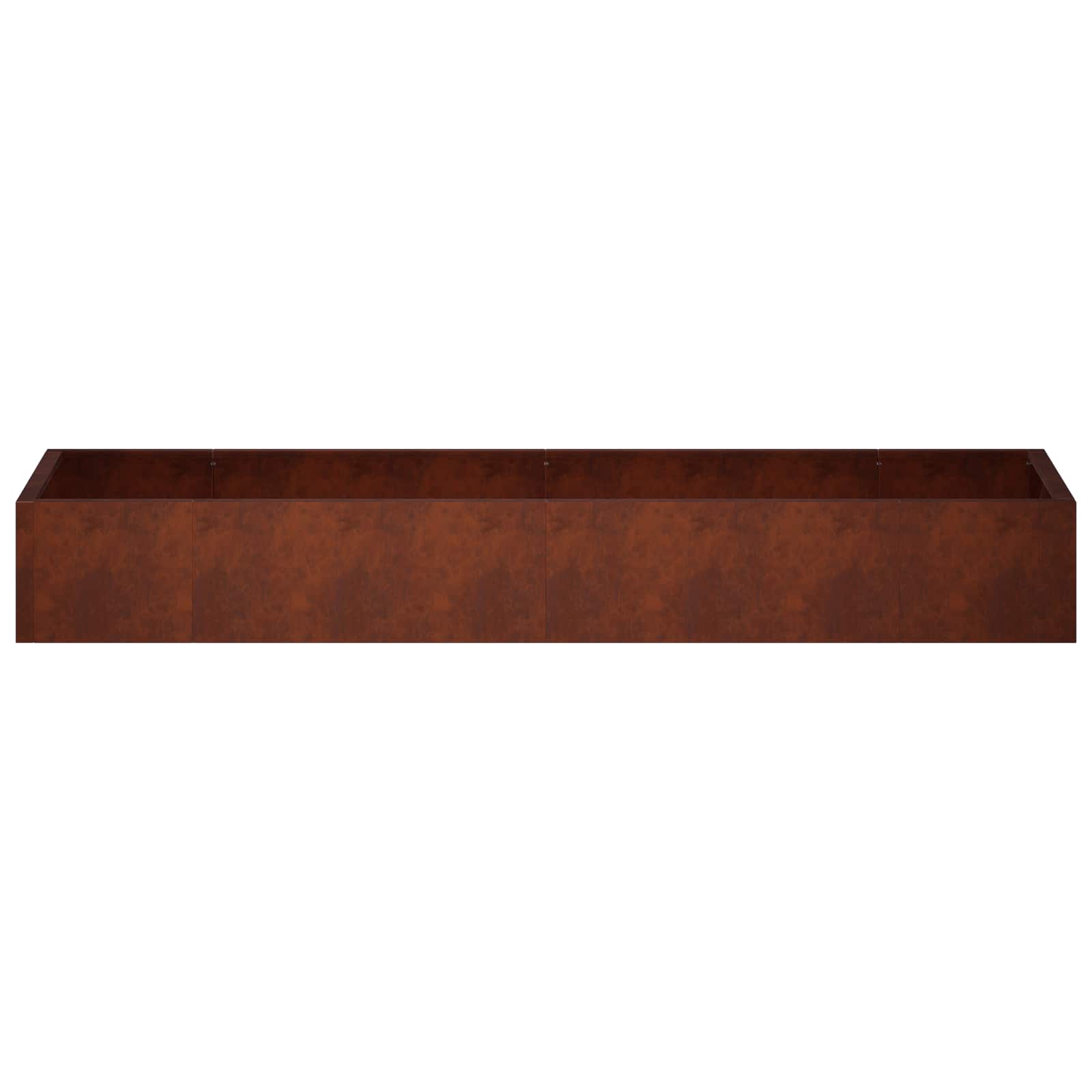 Retaining Wall 8 pcs 300 x 100 x 50 cm Weathering Steel Rusty