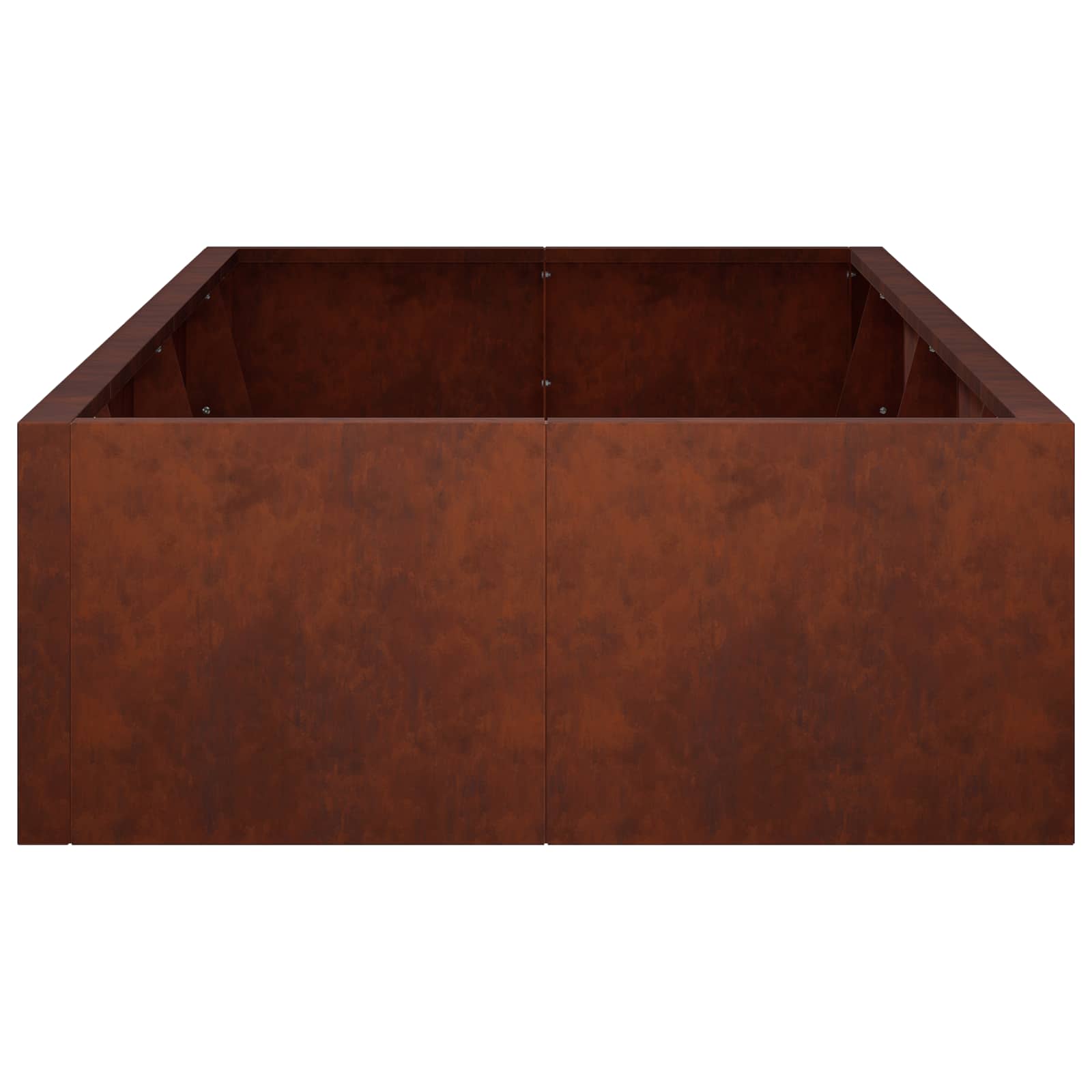 Retaining Wall 8 pcs 300 x 100 x 50 cm Weathering Steel Rusty