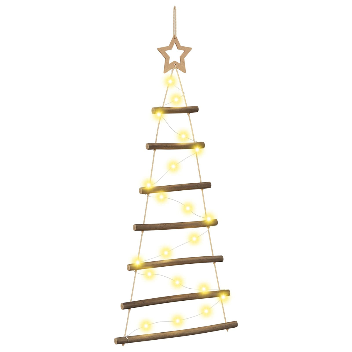 Hanging Christmas Tree 90 cm 30 LEDs Warm White