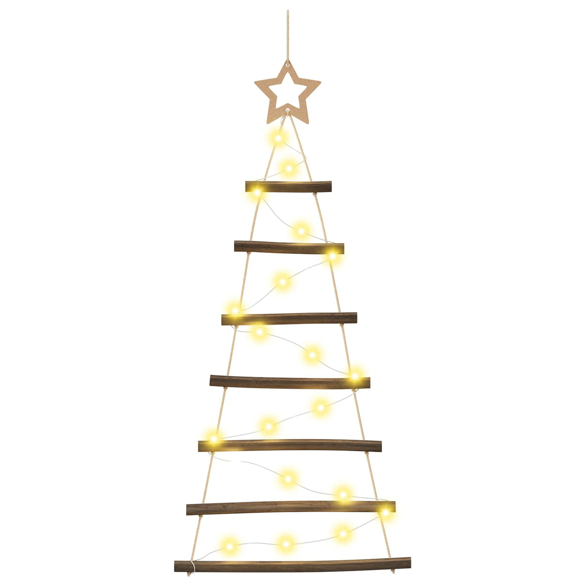 Hanging Christmas Tree 90 cm 30 LEDs Warm White