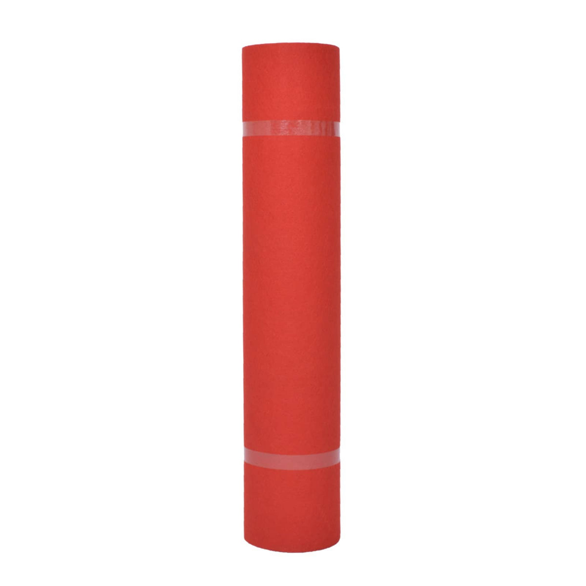 Carpet Plain Red 1 x 12 m Fabric