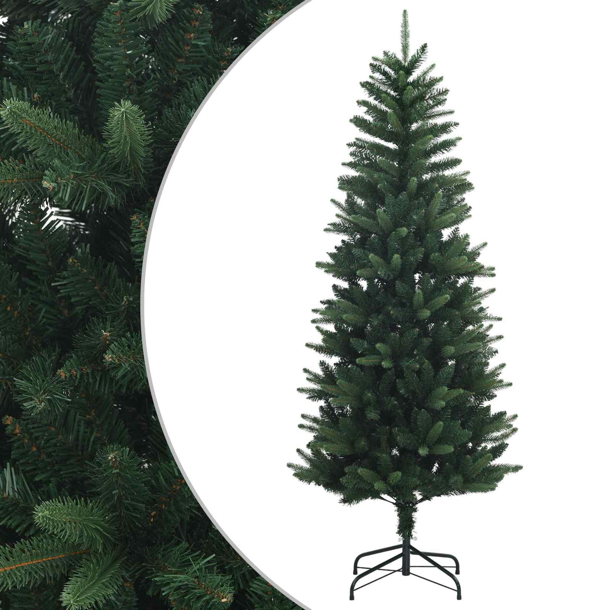 Artificial Hinged Christmas Tree 150 cm PE and PVC Green