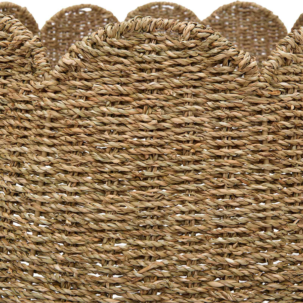 Christmas Tree Collar Round Natural Dia. 60 x 22 cm Seagrass