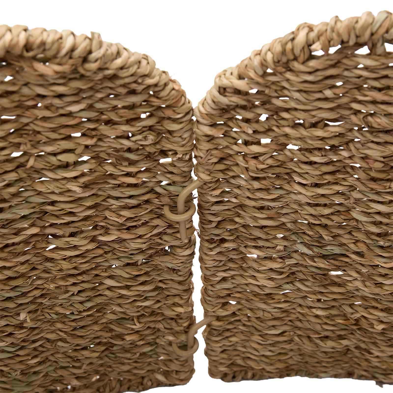 Christmas Tree Collar Round Natural Dia. 75 x 25 cm Seagrass