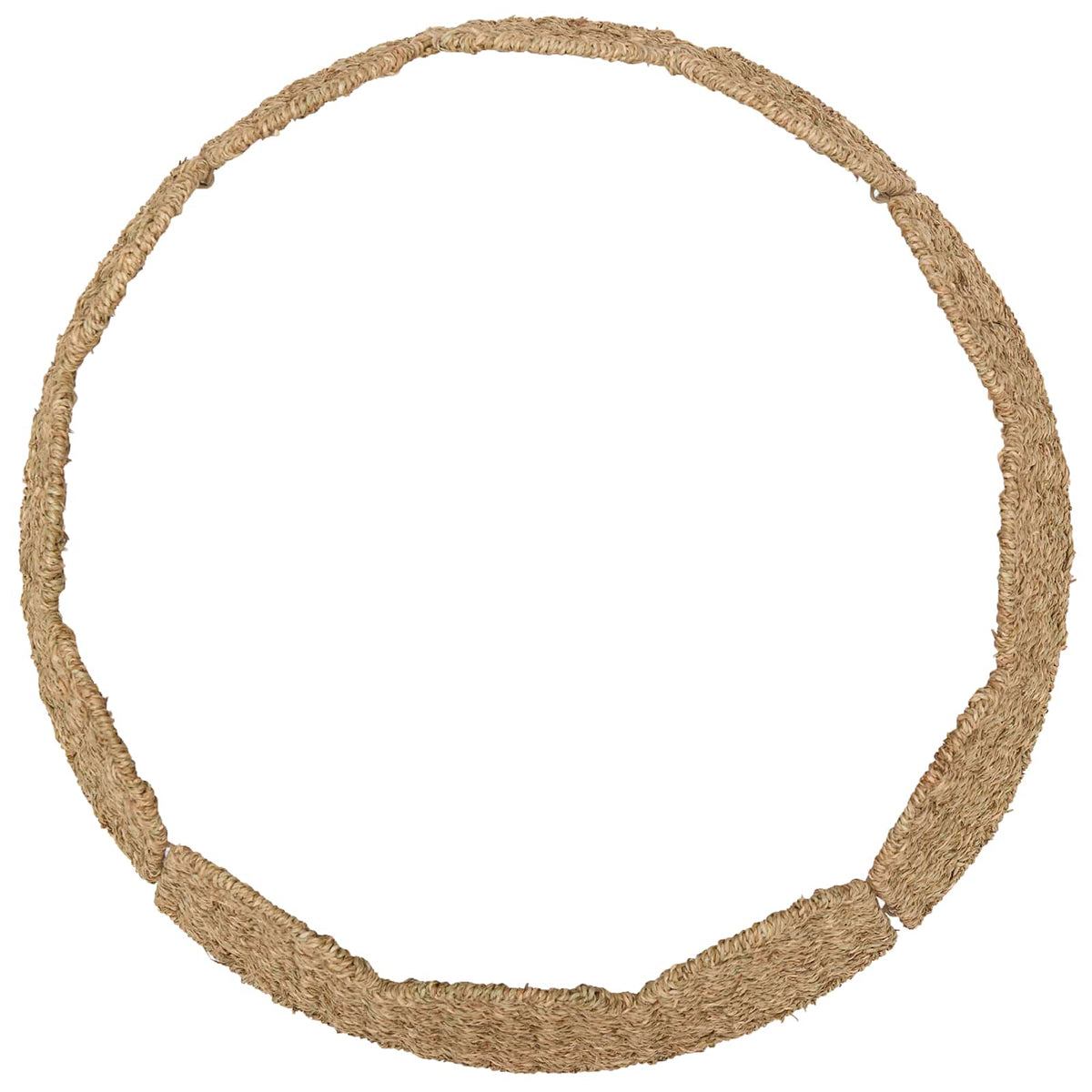 Christmas Tree Collar Round Natural Dia. 75 x 25 cm Seagrass