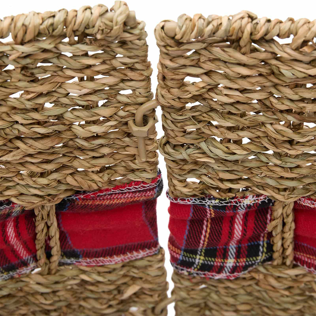 Christmas Tree Collar Round Natural Dia. 60 x 22 cm Seagrass