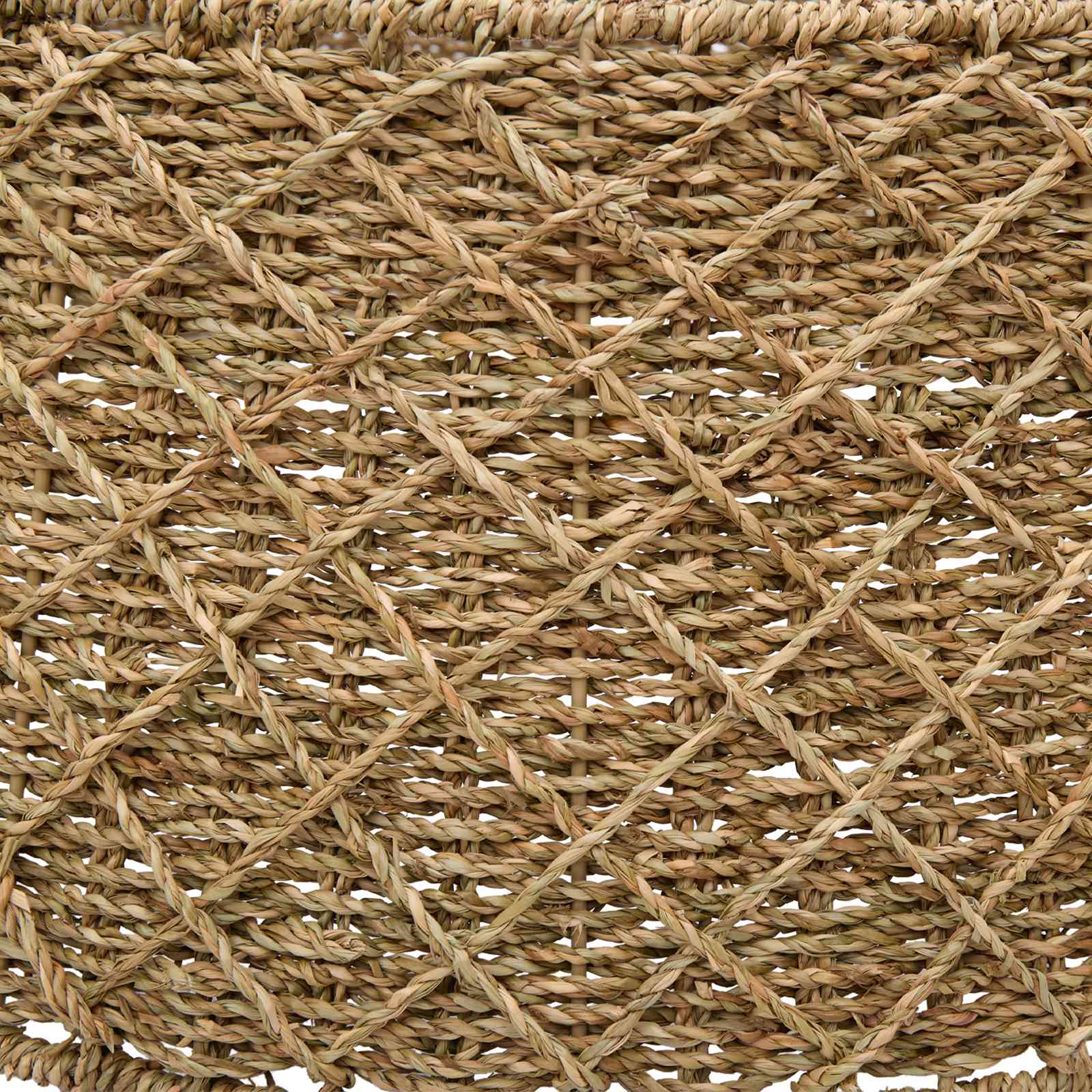 Christmas Tree Collar Round Natural Dia. 60 x 22 cm Seagrass