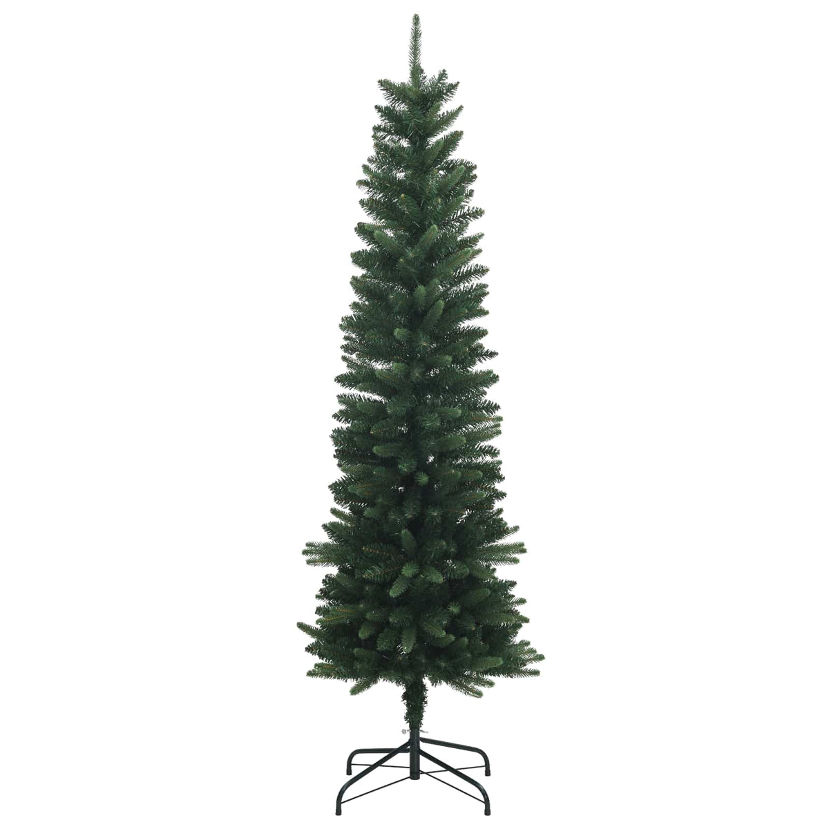 Artificial Slim Christmas Tree 180 cm 300 LEDs Warm White