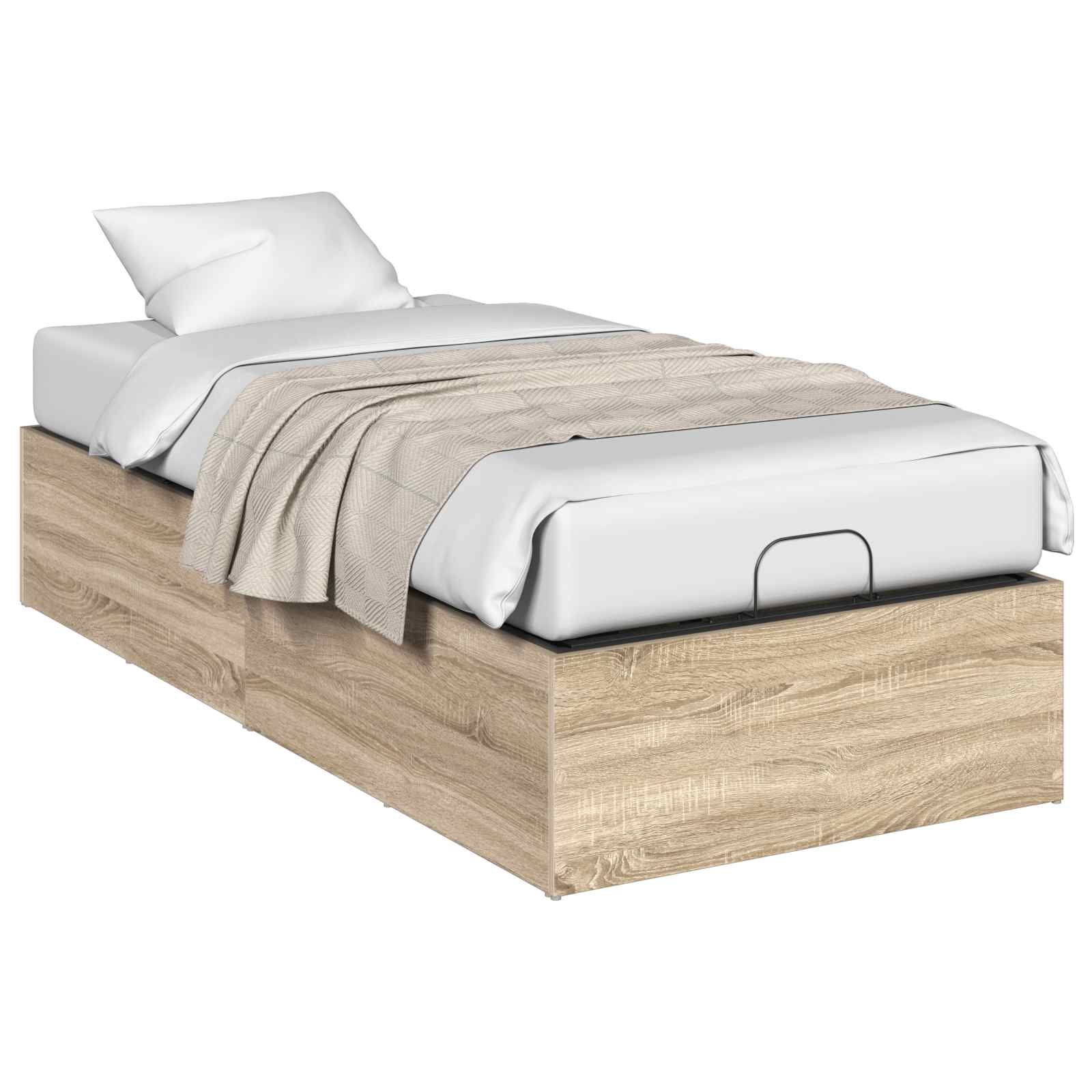 Bed Surround for Adjustable Bed Base Sonoma Oak 90 x 190 cm