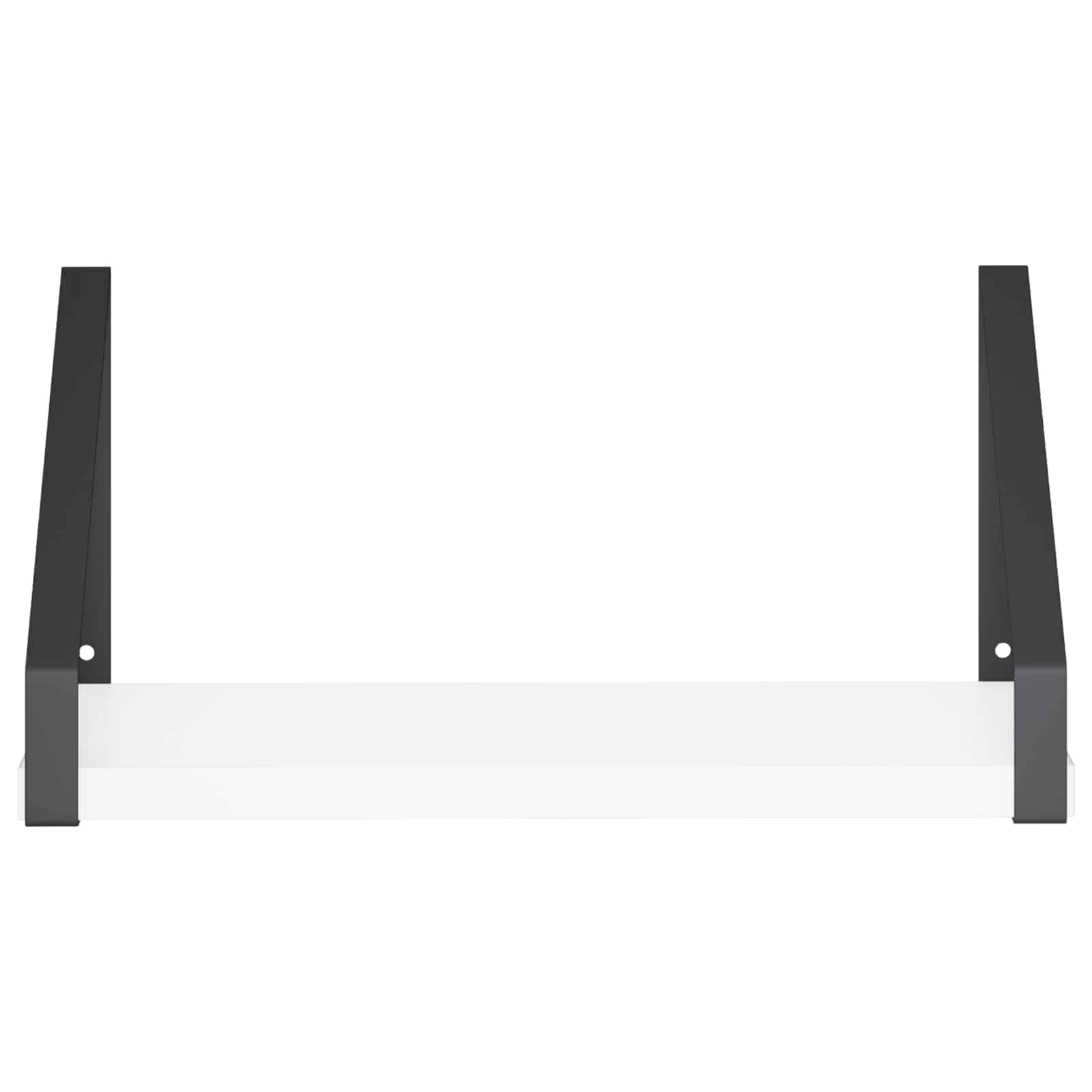 Wall Shelves 2 pcs White 30 x 16 x 15.5 cm