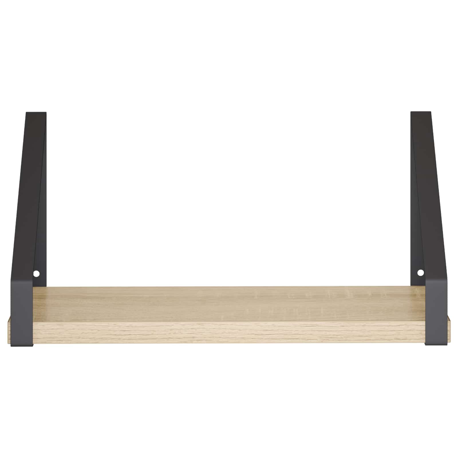 Wall Shelves 2 pcs Sonoma Oak 30 x 16 x 15.5 cm