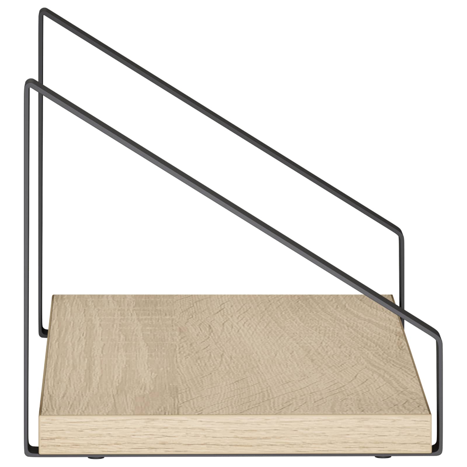 Wall Shelves 2 pcs Sonoma Oak 30 x 16 x 15.5 cm