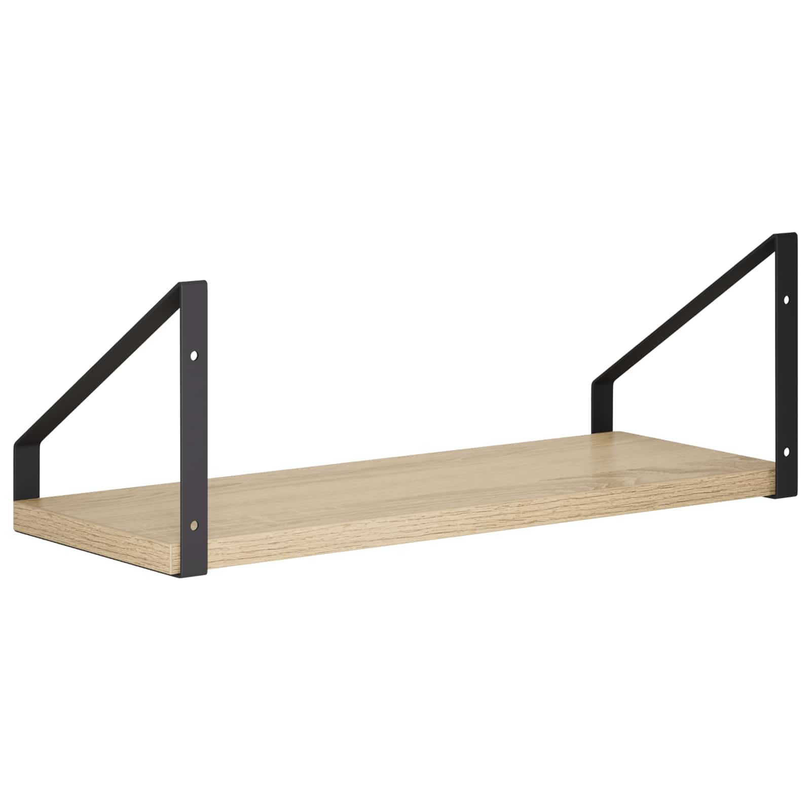 Wall Shelves 2 pcs Sonoma Oak 40 x 16 x 15.5 cm