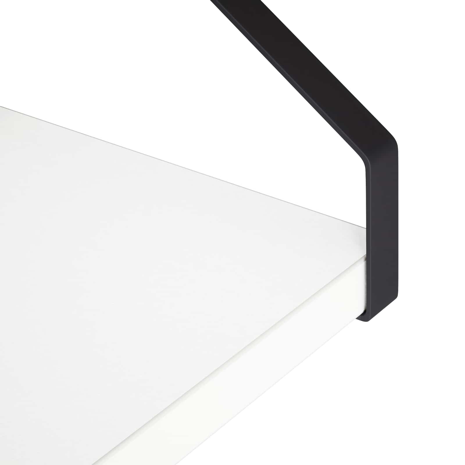Wall Shelves 2 pcs White 50 x 16 x 15.5 cm