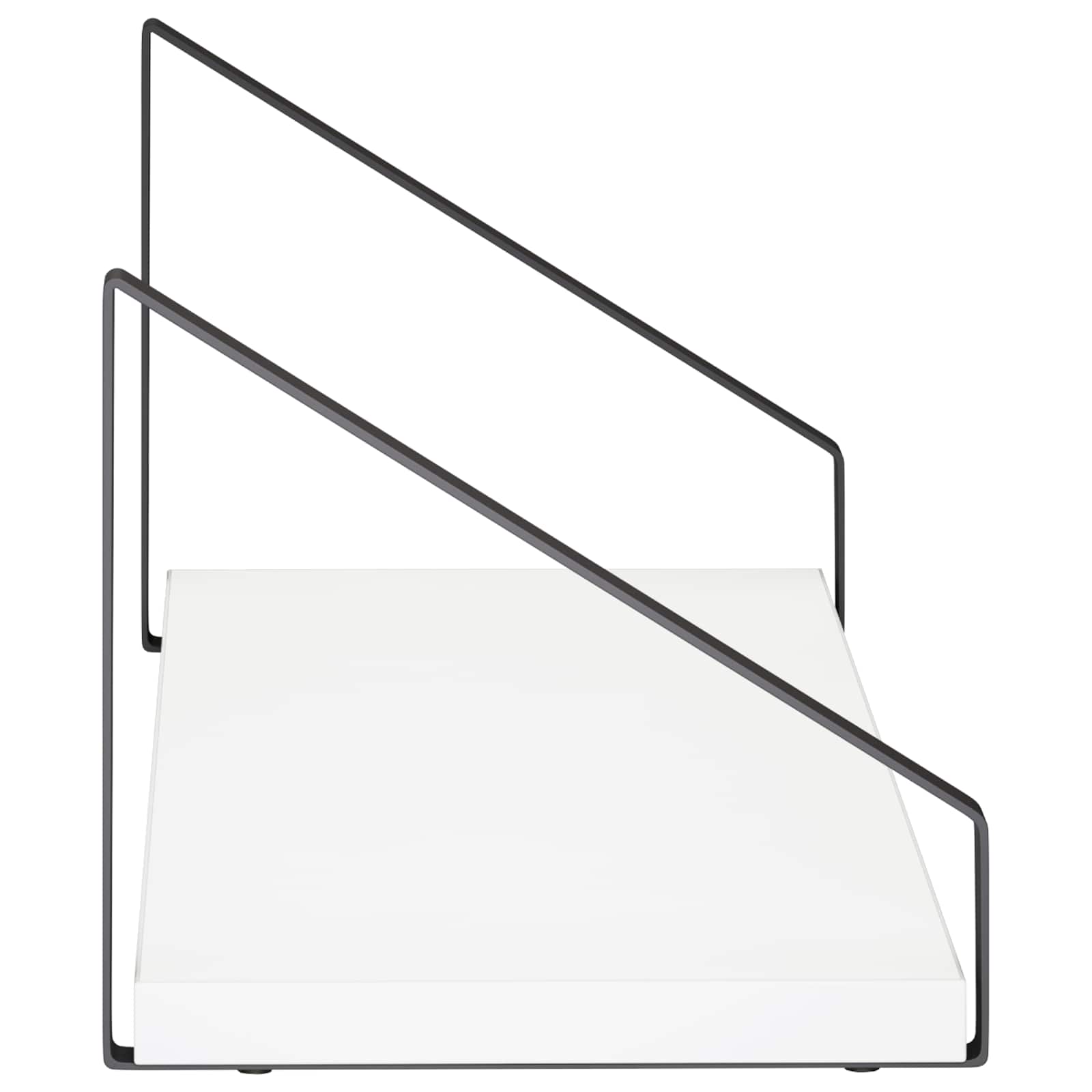 Wall Shelves 2 pcs White 50 x 16 x 15.5 cm