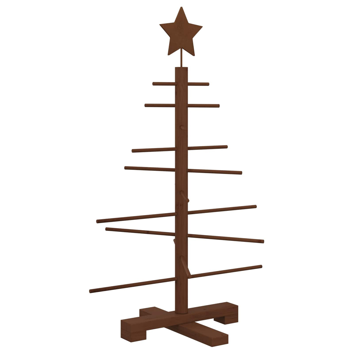 Wooden Christmas Tree KOTKA 75 cm Bamboo and solid pine wood