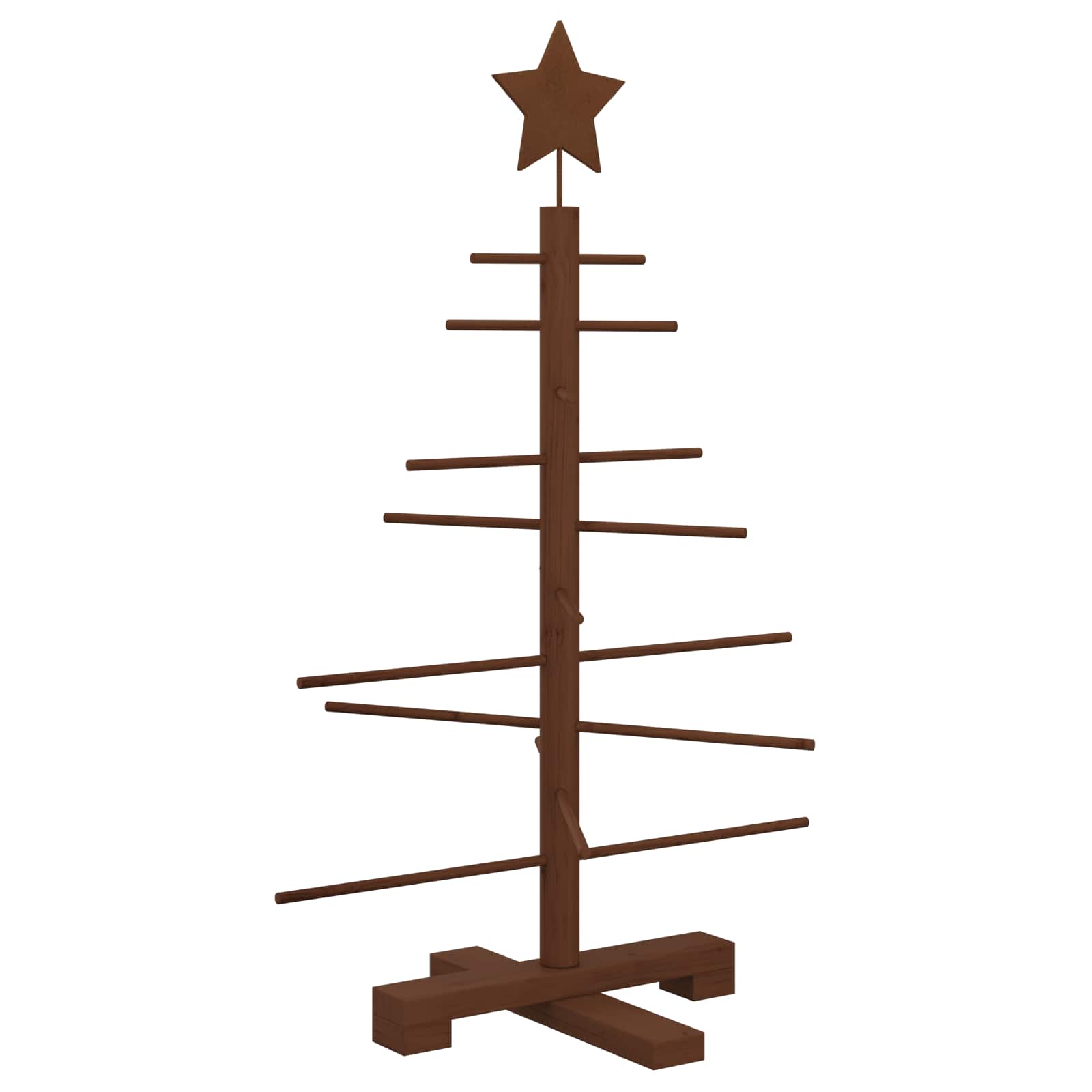 Wooden Christmas Tree KOTKA 75 cm Bamboo and solid pine wood
