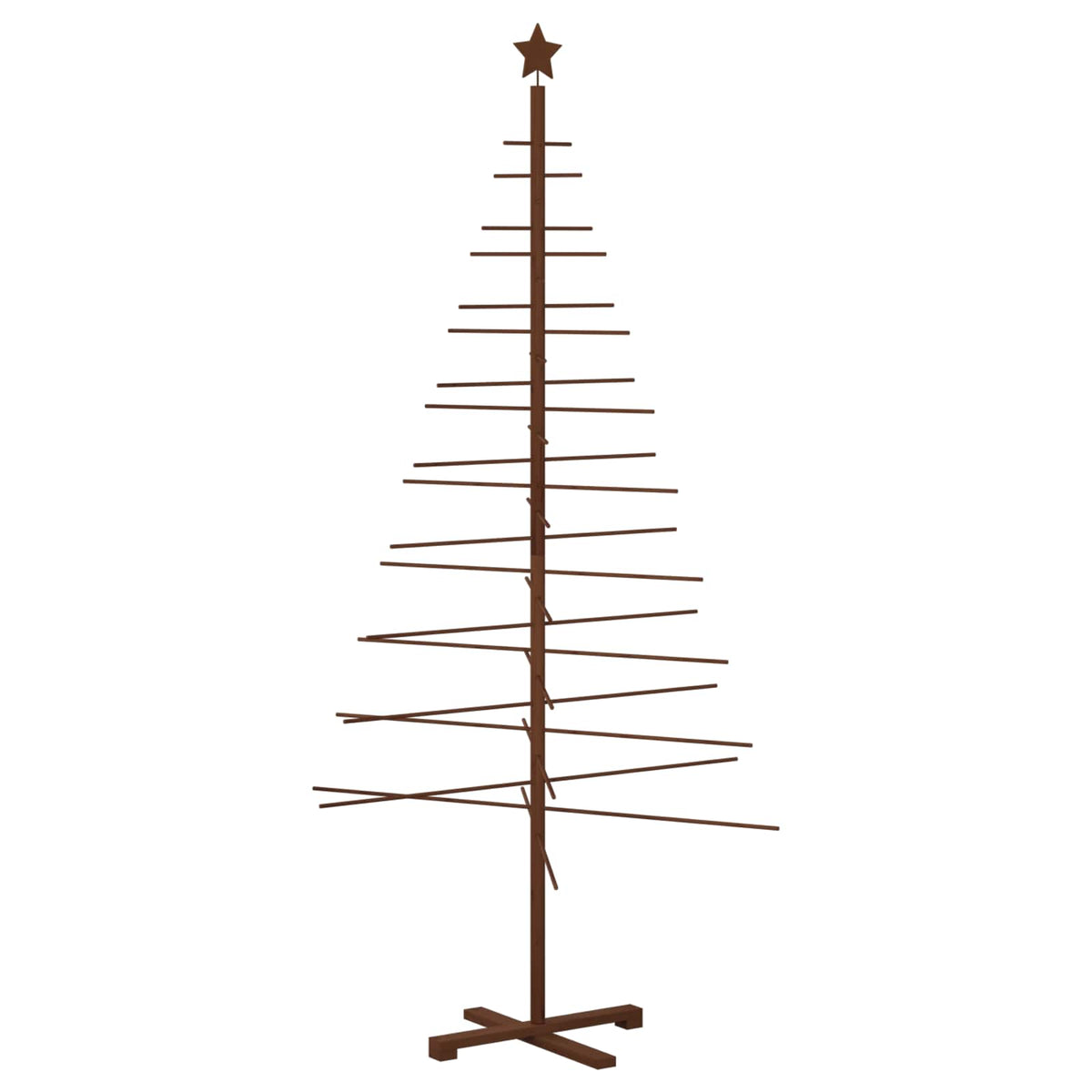 Wooden Christmas Tree KOTKA 210 cm Bamboo and solid pine wood