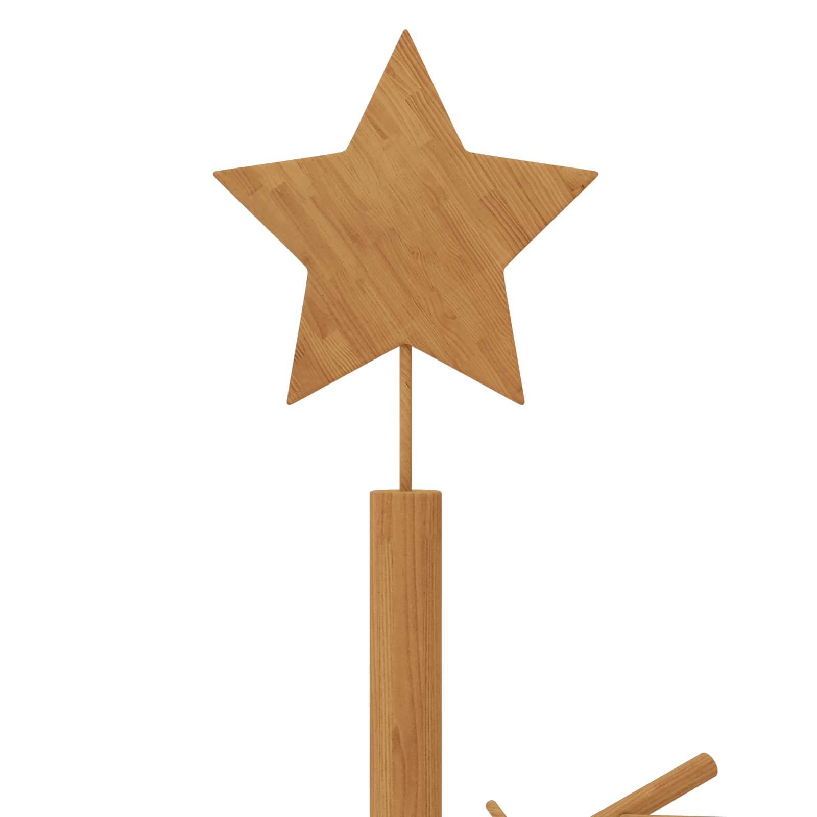 Wooden Christmas Tree KOTKA 240 cm Bamboo and solid pine wood