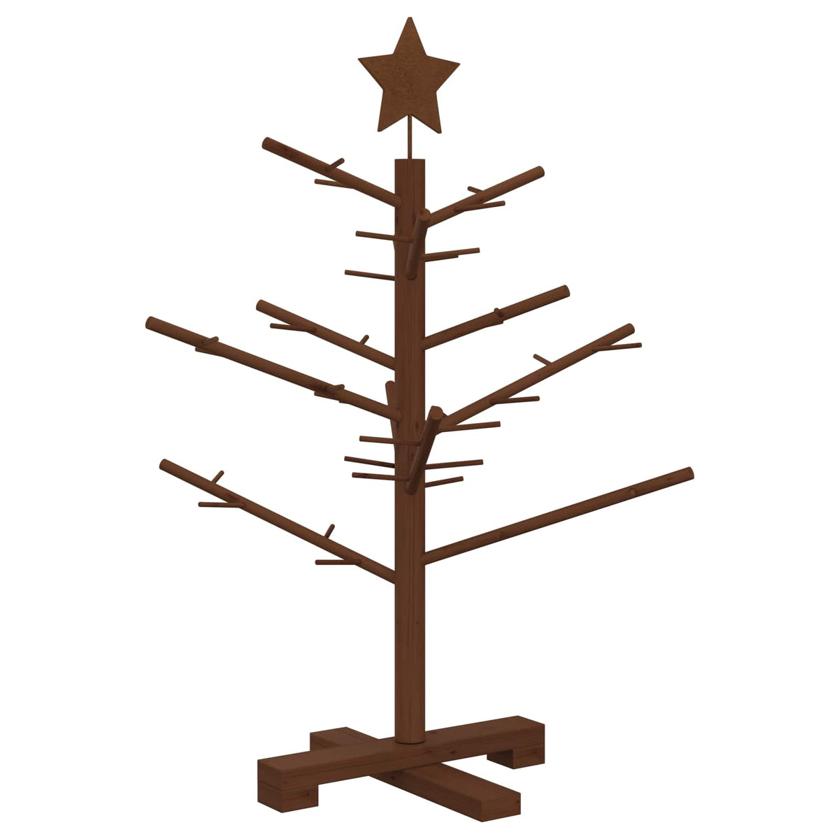Wooden Christmas Tree KOTKA 75 cm Bamboo and solid pine wood