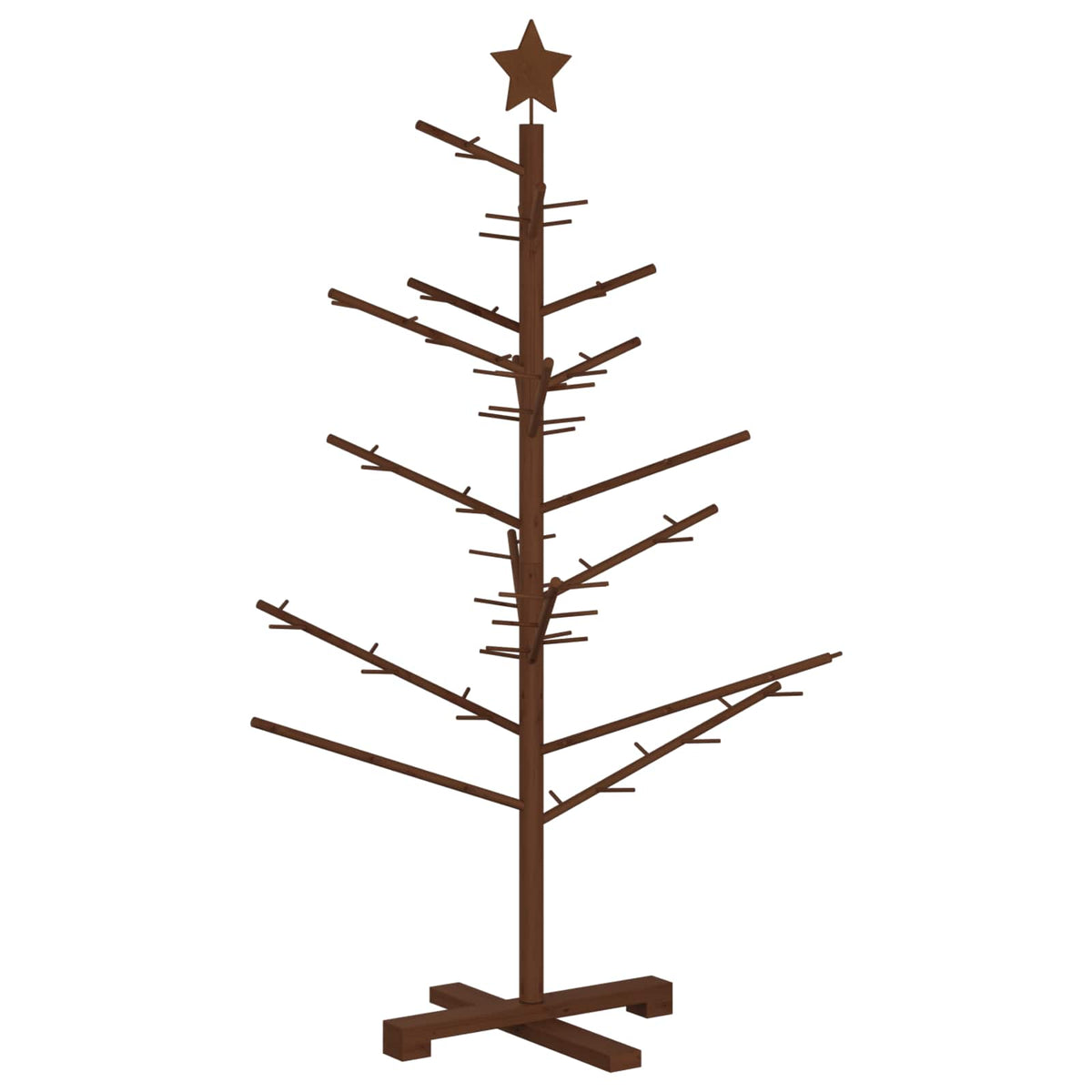 Wooden Christmas Tree KOTKA 125 cm Bamboo and solid pine wood