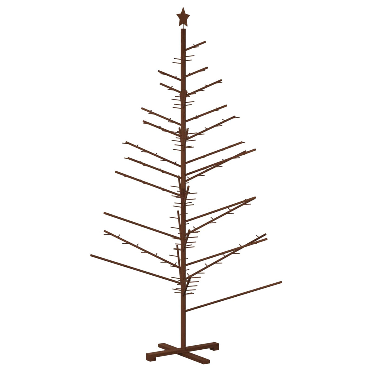 Wooden Christmas Tree KOTKA 210 cm Bamboo and solid pine wood