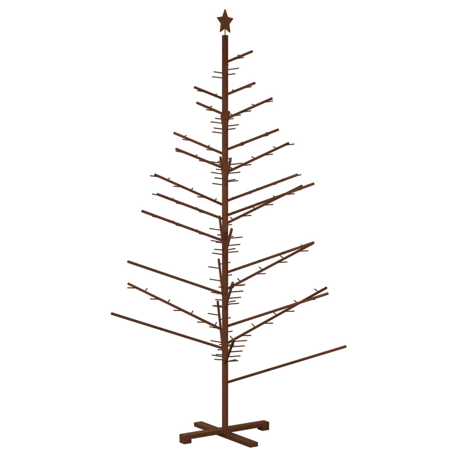 Wooden Christmas Tree KOTKA 210 cm Bamboo and solid pine wood