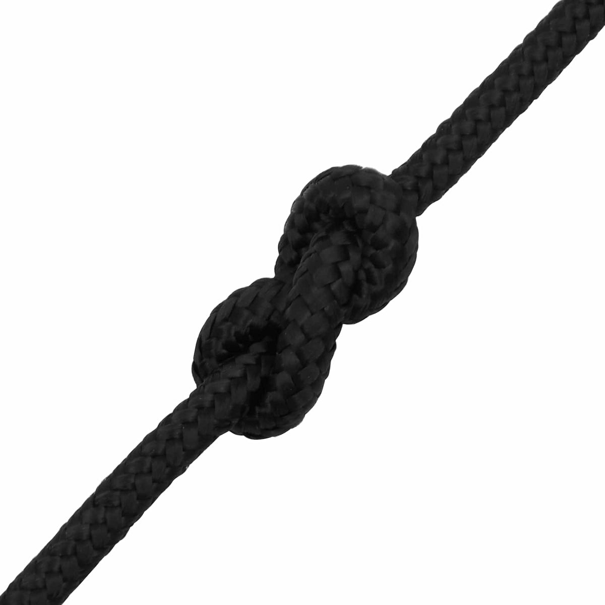 Multipurpose Utility Rope 10 mm 100 m Black PP 645 kg Max Load