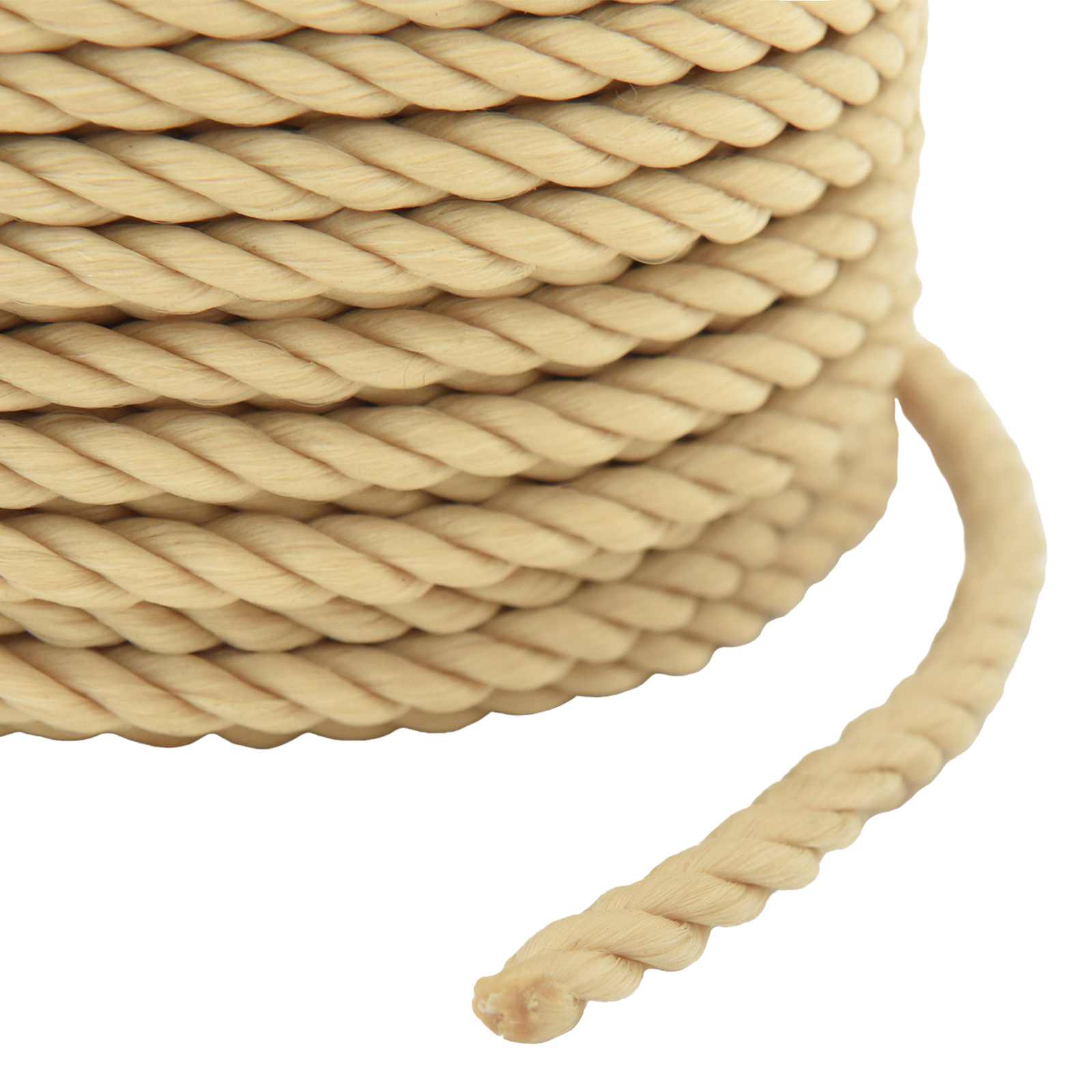 Multipurpose Utility Rope 6 mm 100 m Natural PP 240 kg Max Load
