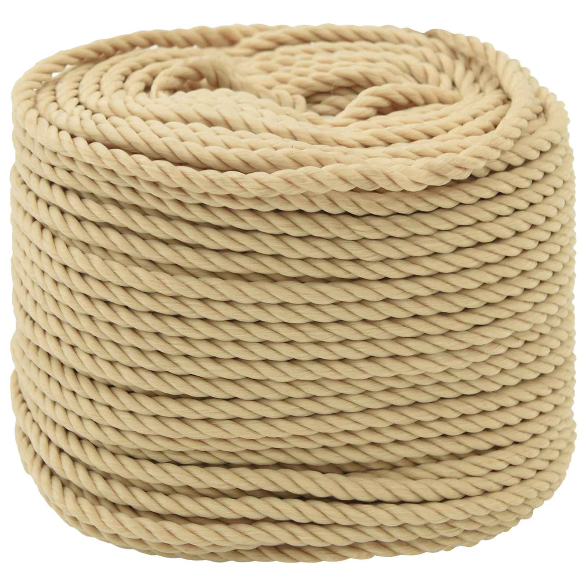 Multipurpose Utility Rope 6 mm 100 m Natural PP 240 kg Max Load