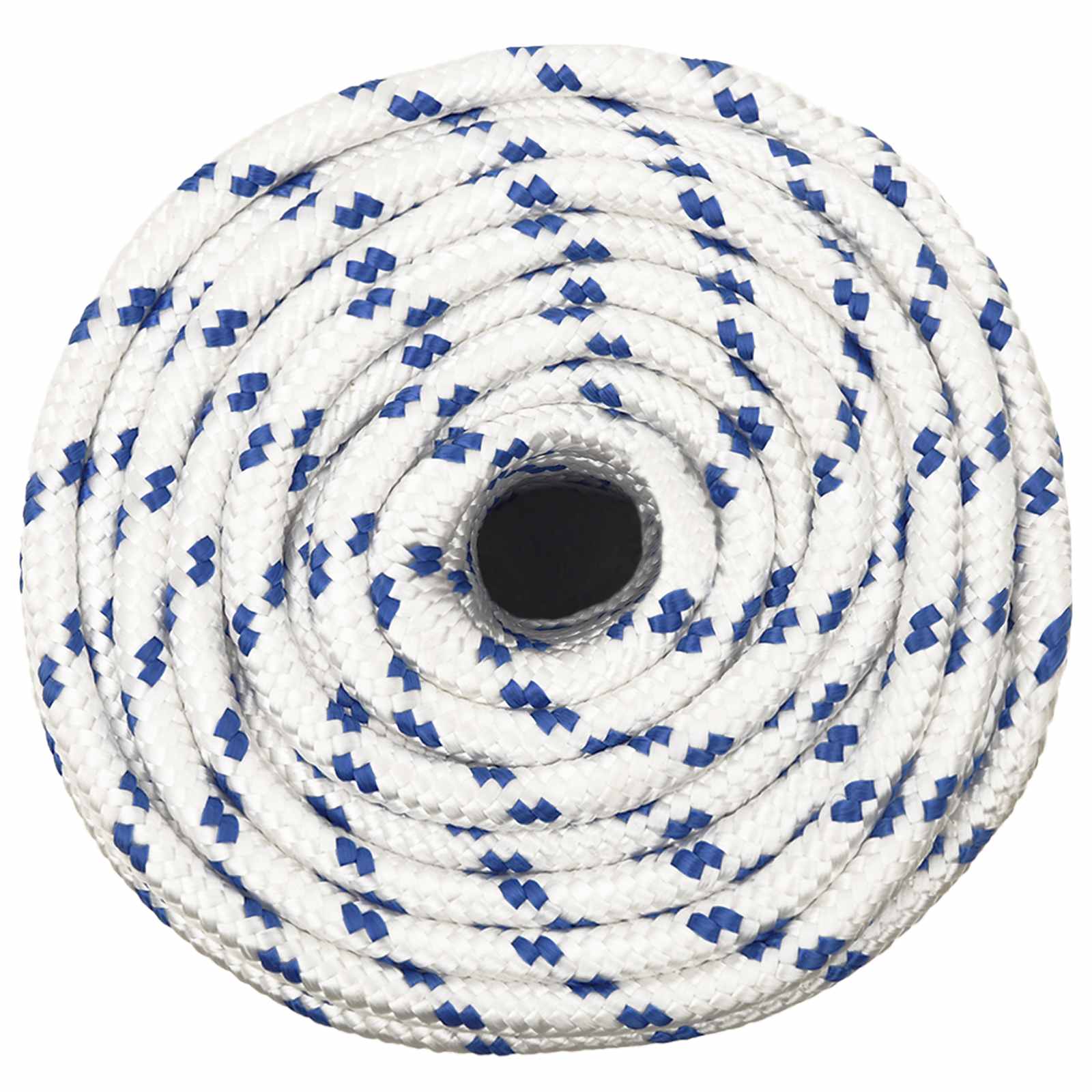 Multipurpose Utility Rope 12 mm 100 m White and Blue PP