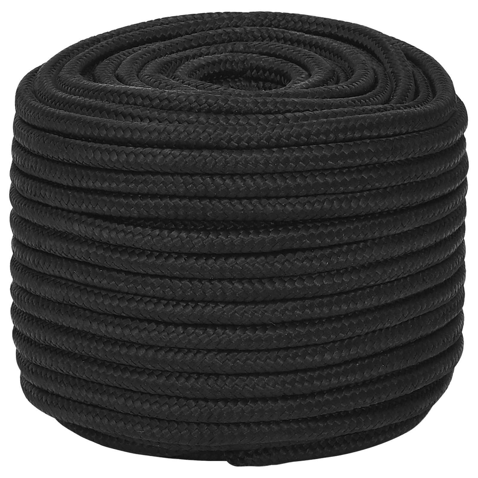 Multipurpose Utility Rope 12 mm 50 m Black PP 930 kg Max Load