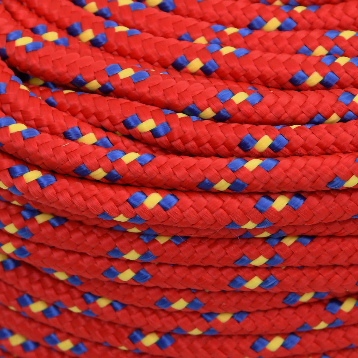 Multipurpose Utility Rope 8 mm 50 m Red PP 420 kg Max Load