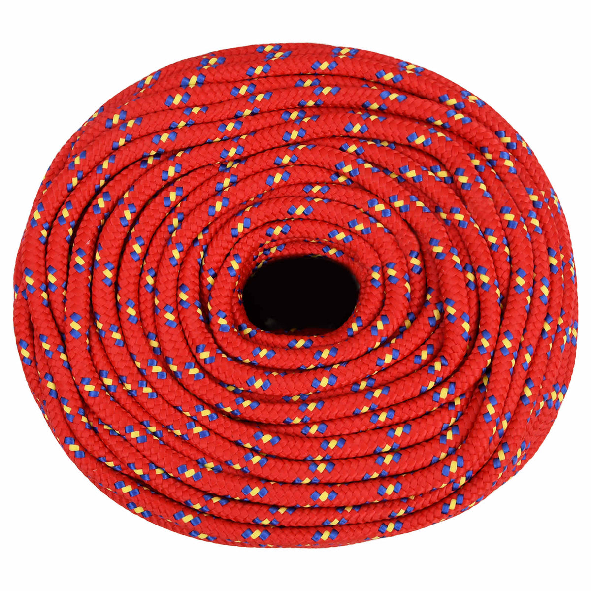 Multipurpose Utility Rope 8 mm 50 m Red PP 420 kg Max Load