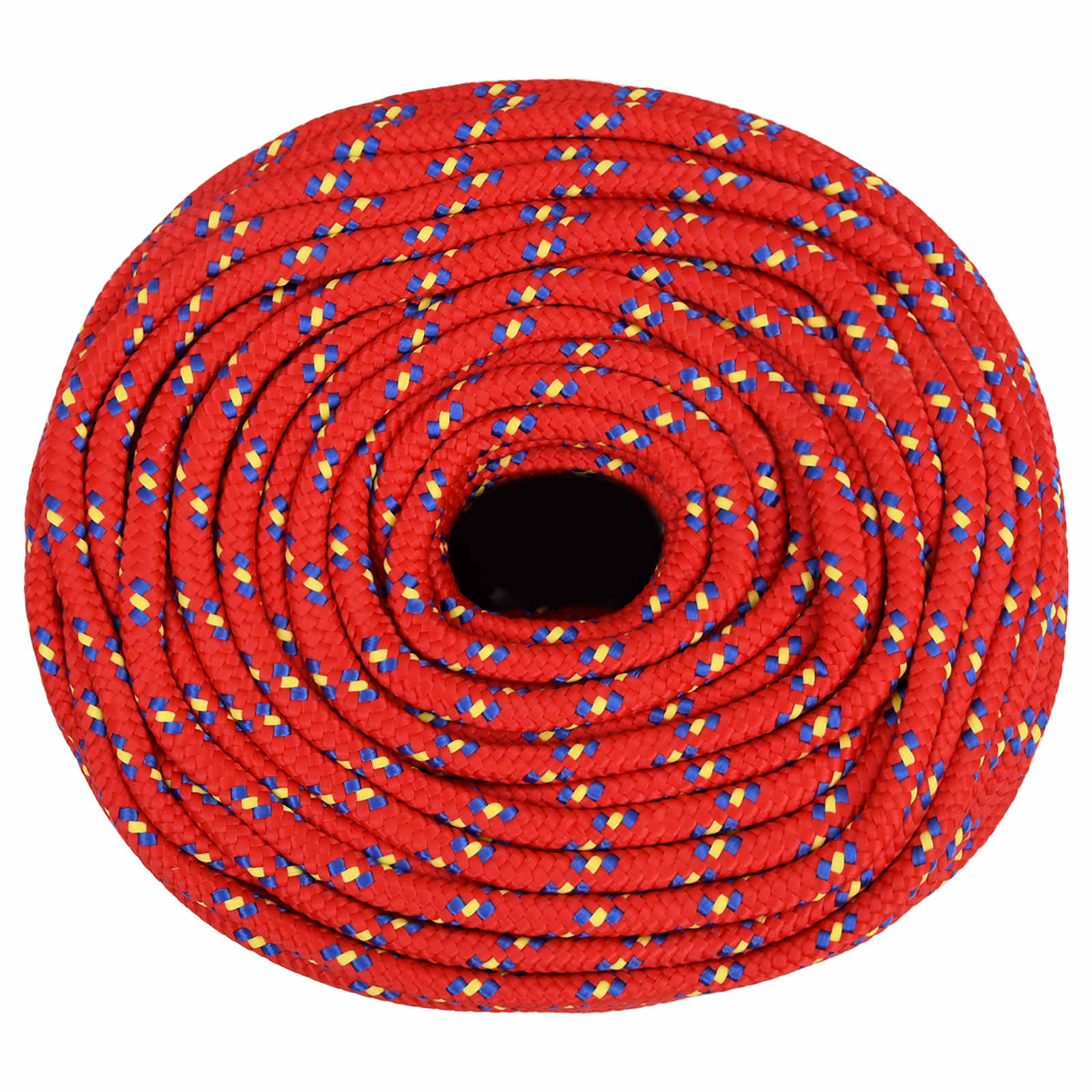 Multipurpose Utility Rope 6 mm 50 m Red PP 240 kg Max Load