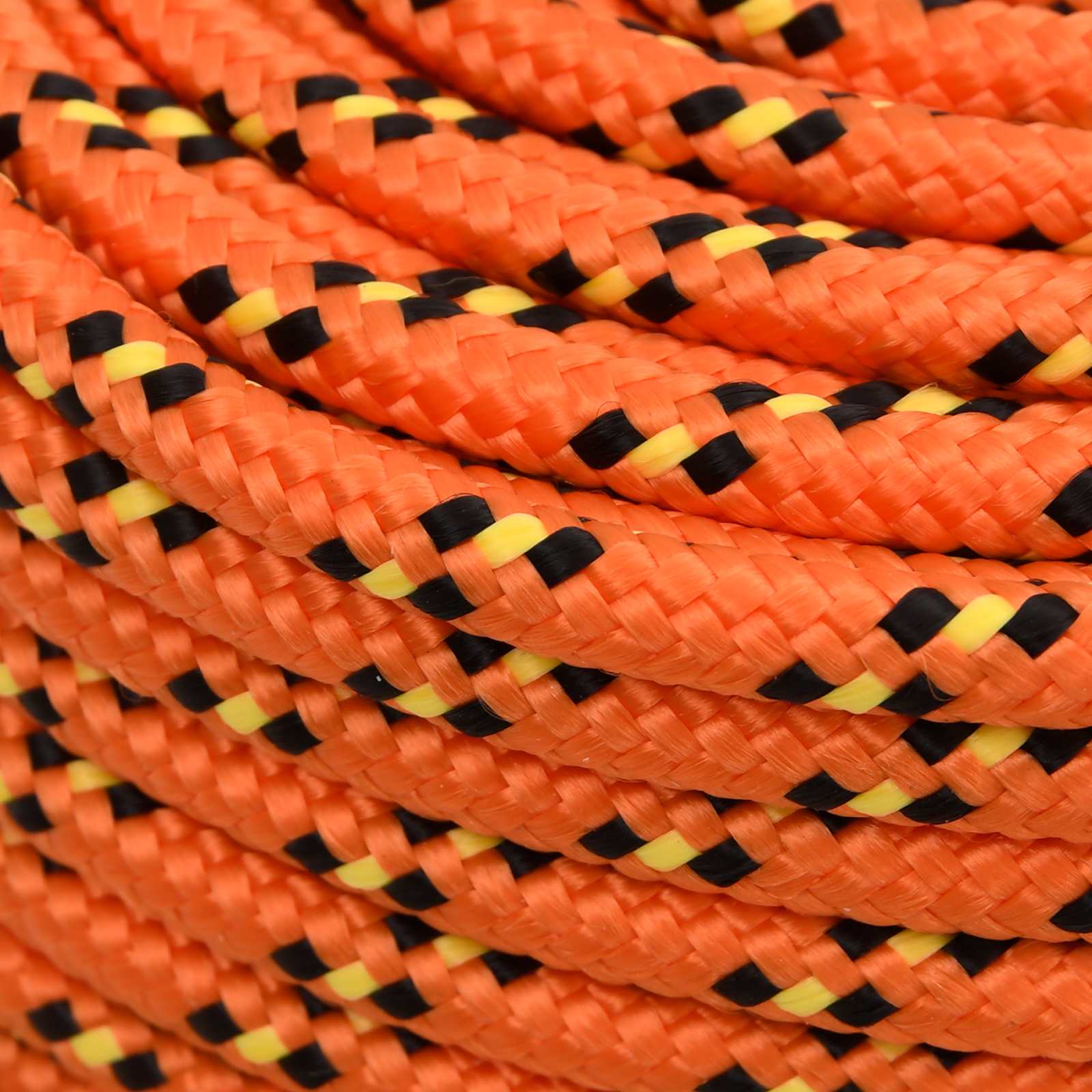 Multipurpose Utility Rope 6 mm 50 m Orange PP 240 kg Max Load