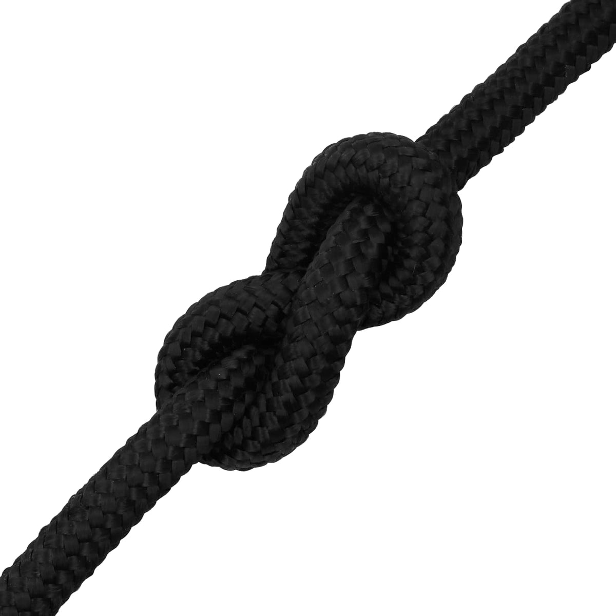 Multipurpose Utility Rope 12 mm 25 m Black PP 930 kg Max Load