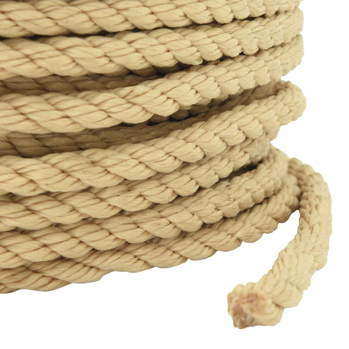 Multipurpose Utility Rope 8 mm 50 m Natural PP 420 kg Max Load