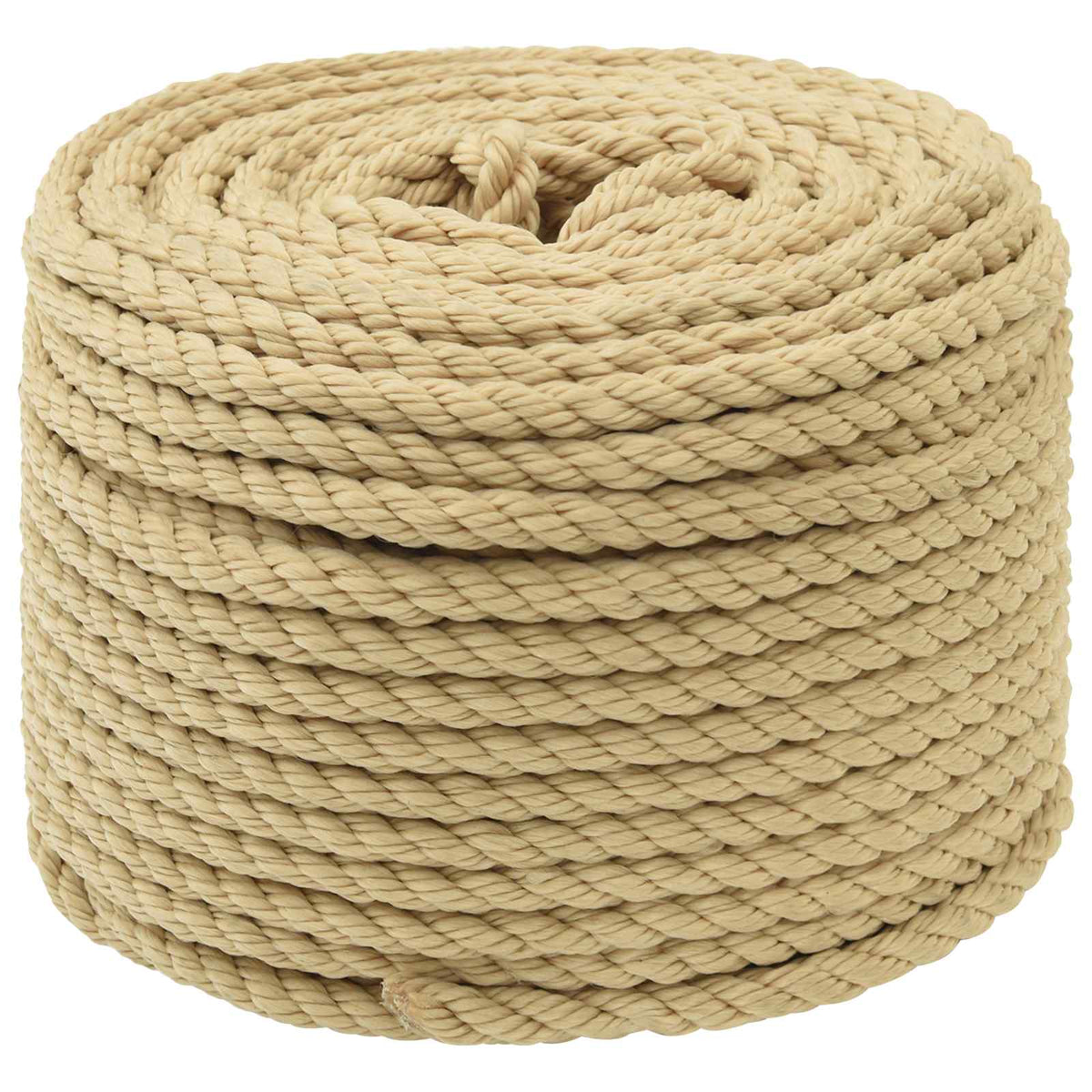 Multipurpose Utility Rope 8 mm 50 m Natural PP 420 kg Max Load