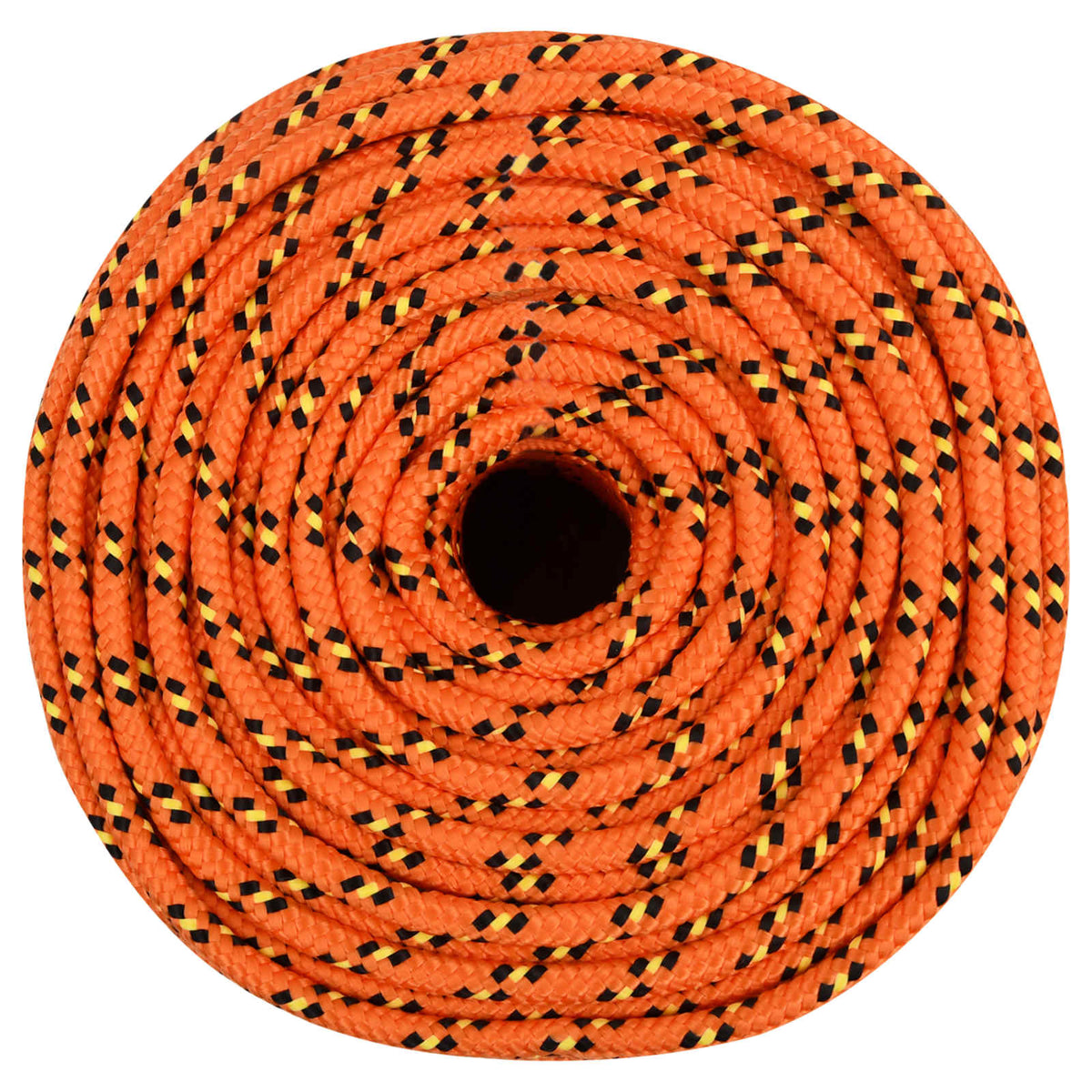 Multipurpose Utility Rope 8 mm 50 m Orange PP 420 kg Max Load