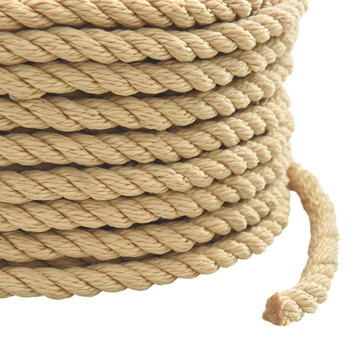 Multipurpose Utility Rope 12 mm 50 m Natural PP 930 kg Max Load