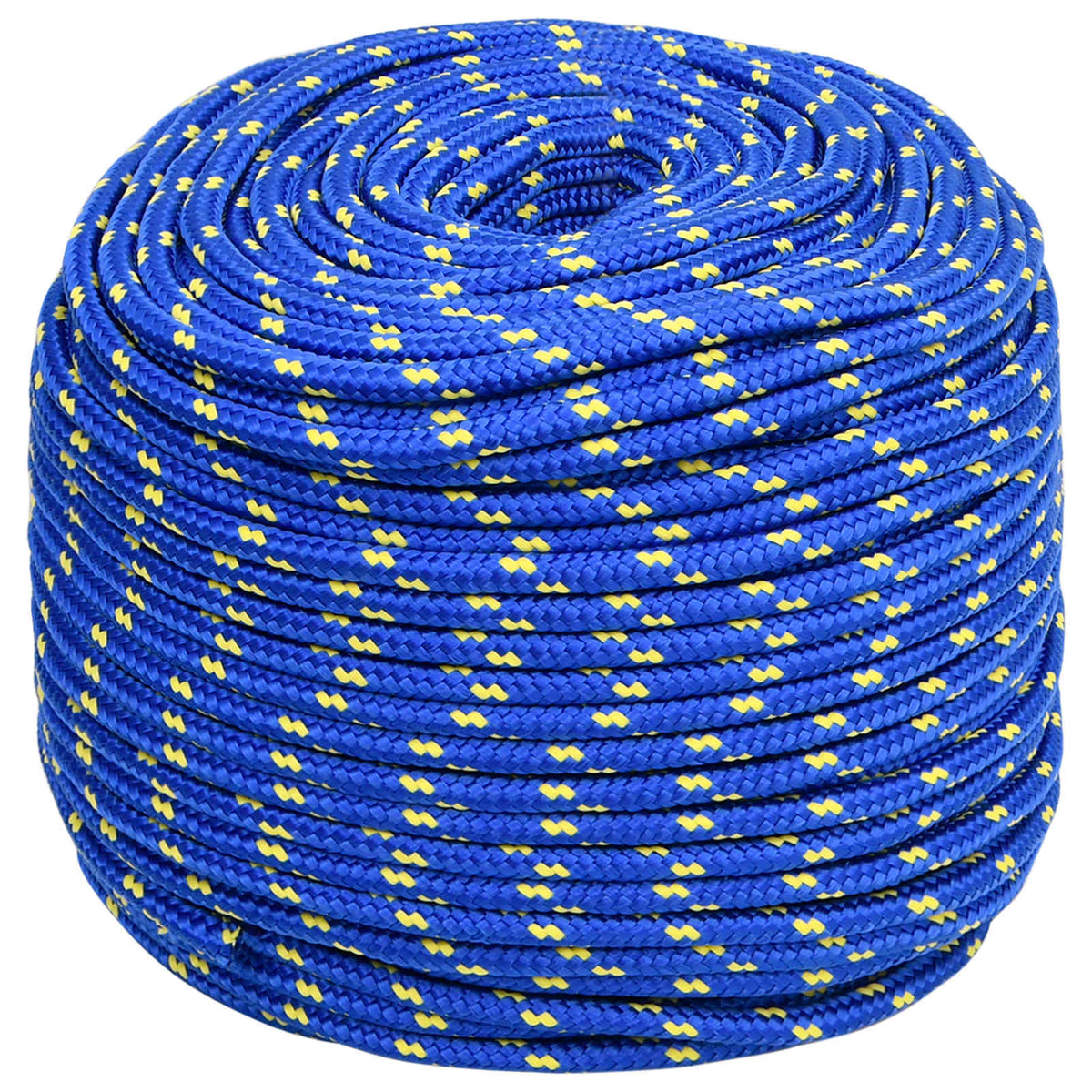 Multipurpose Utility Rope 10 mm 25 m Blue PP 645 kg Max Load