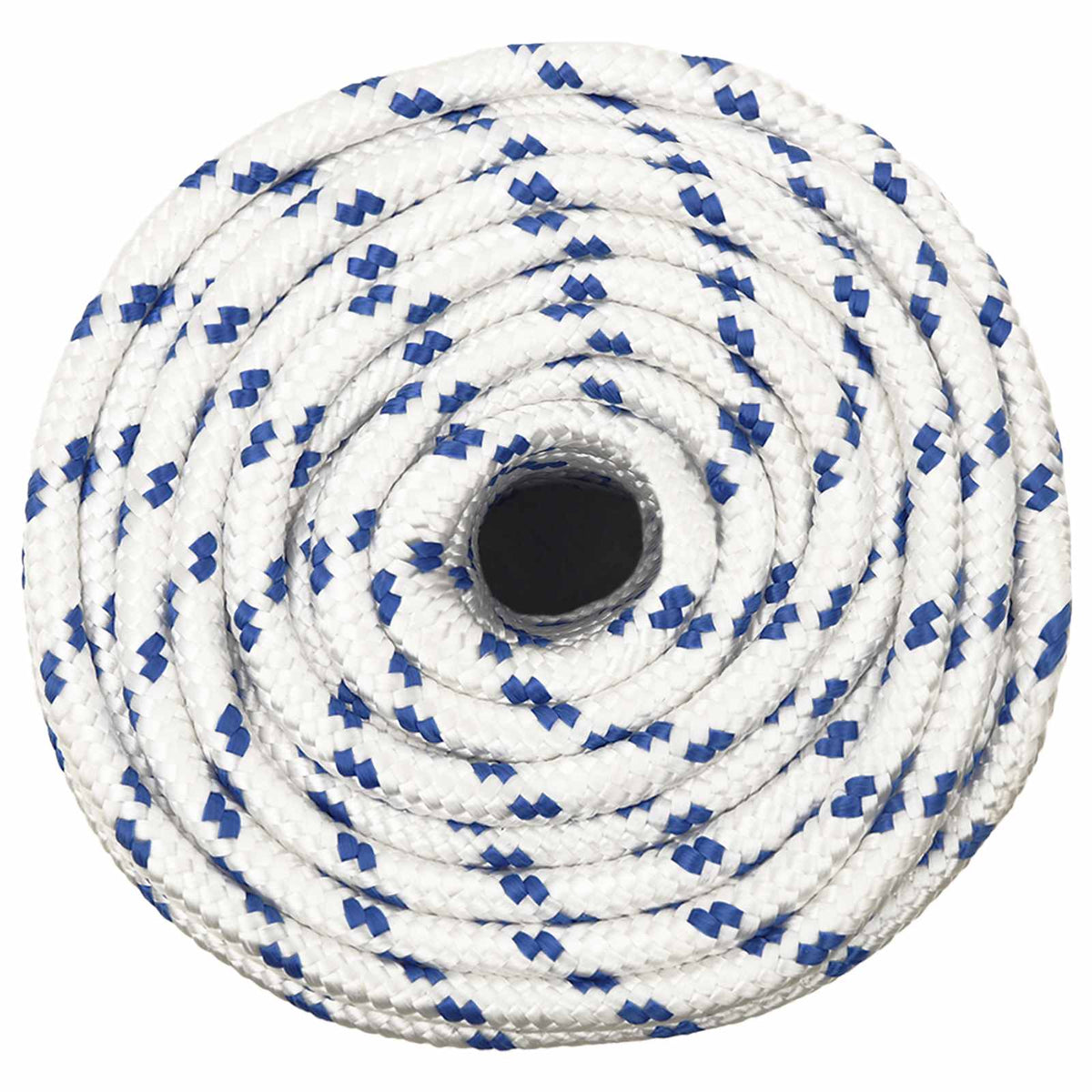 Multipurpose Utility Rope 12 mm 25 m White and Blue PP
