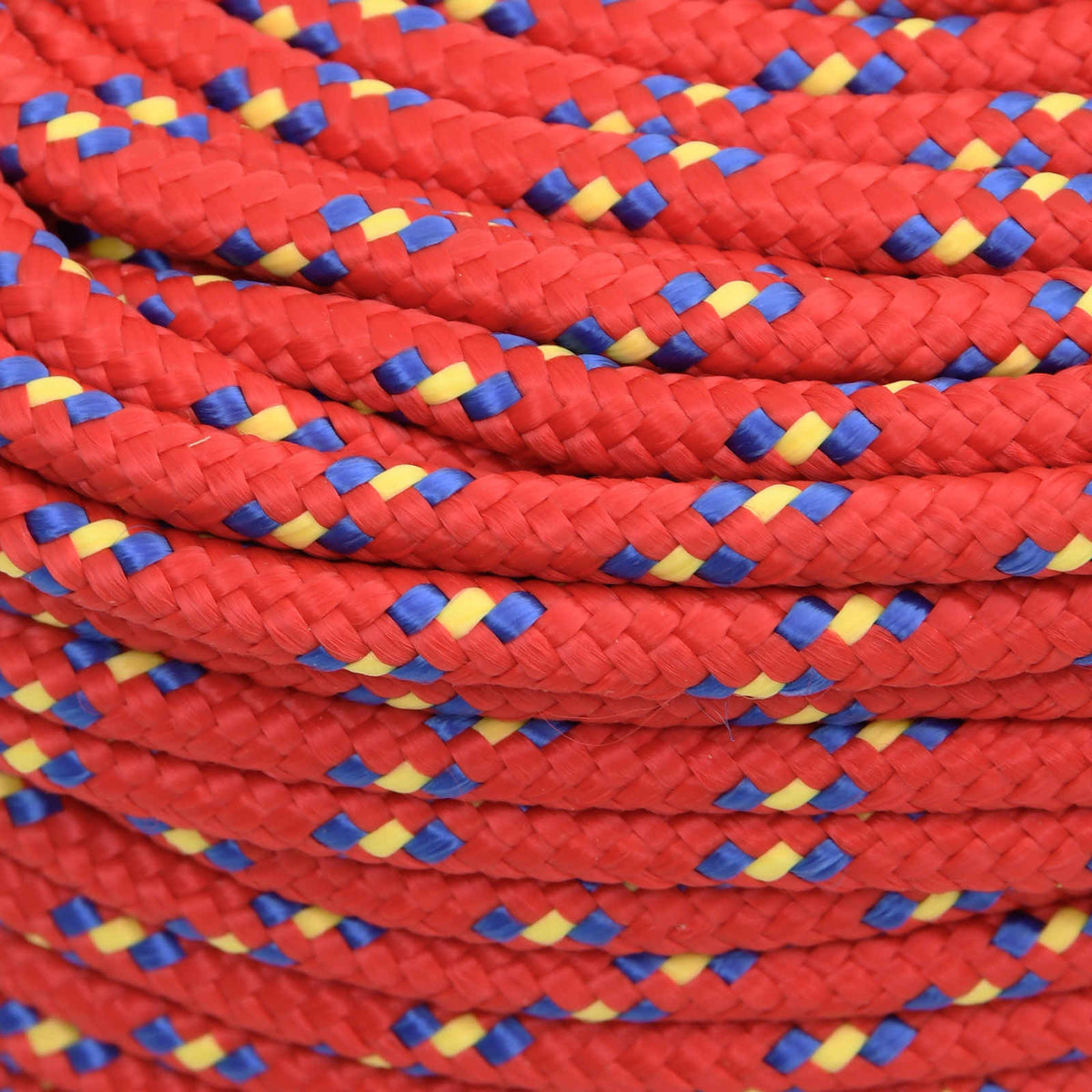 Multipurpose Utility Rope 8 mm 25 m Red PP 420 kg Max Load