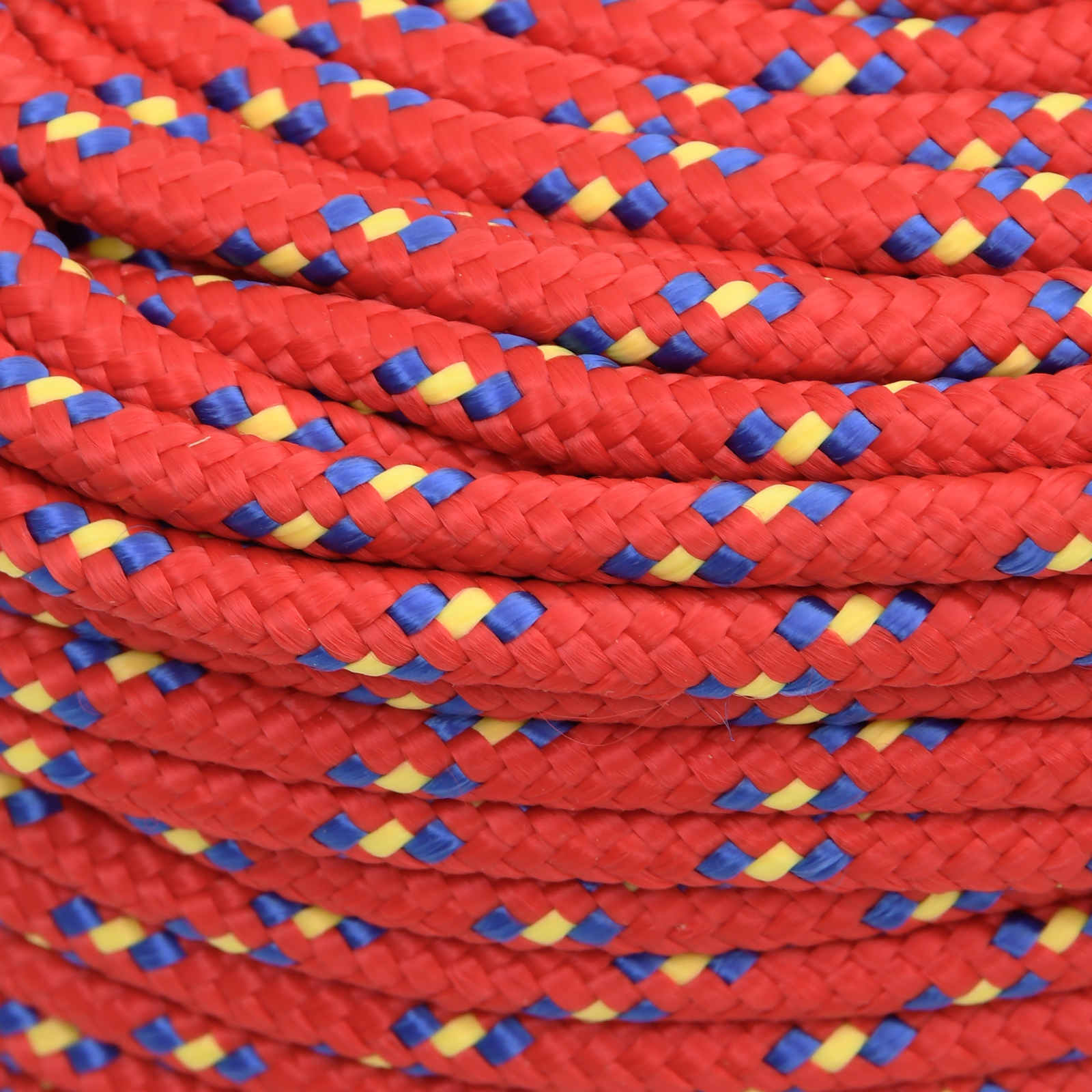Multipurpose Utility Rope 8 mm 25 m Red PP 420 kg Max Load