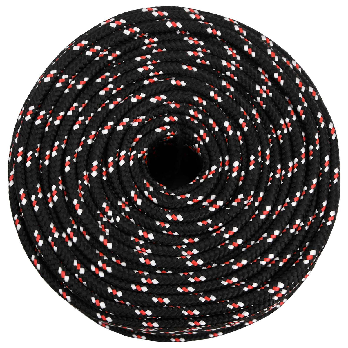 Multipurpose Utility Rope 6 mm 50 m Black and Red PP